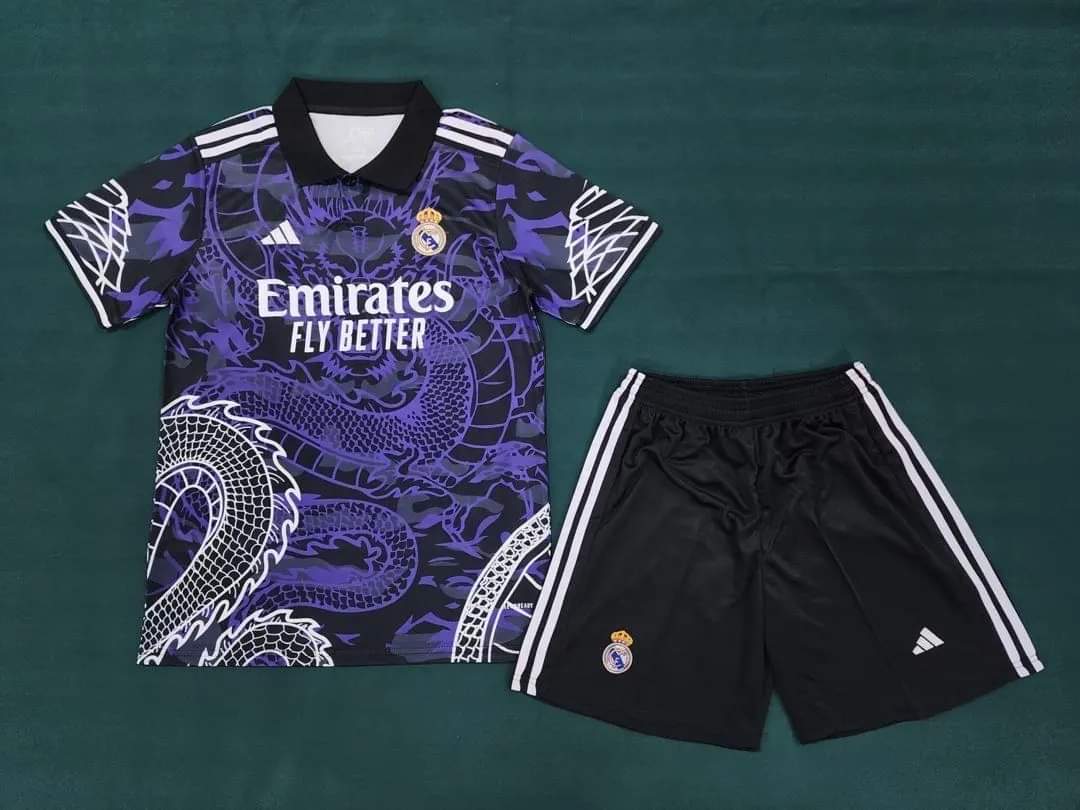 Real Madrid Blackviolet Kit