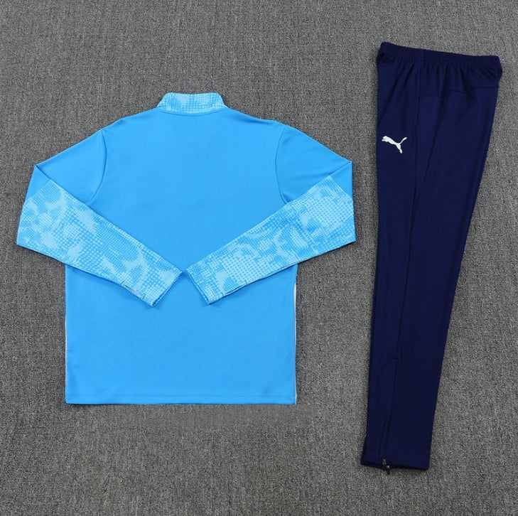 Manchester City SeaBlue TrackSuit